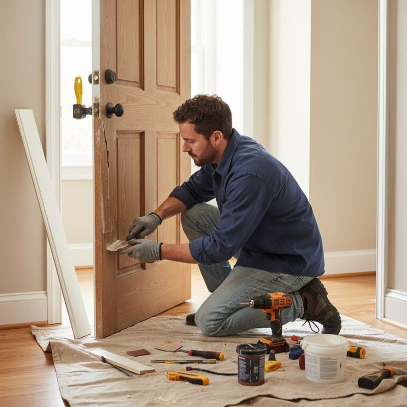 Door Insulation Repair