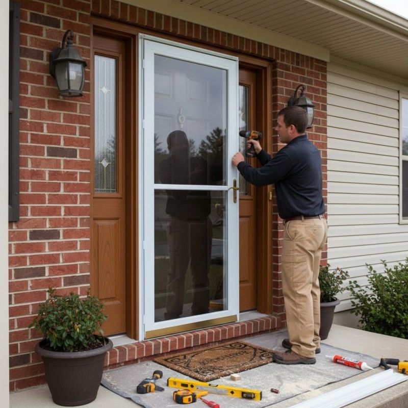Door Sweep Installation